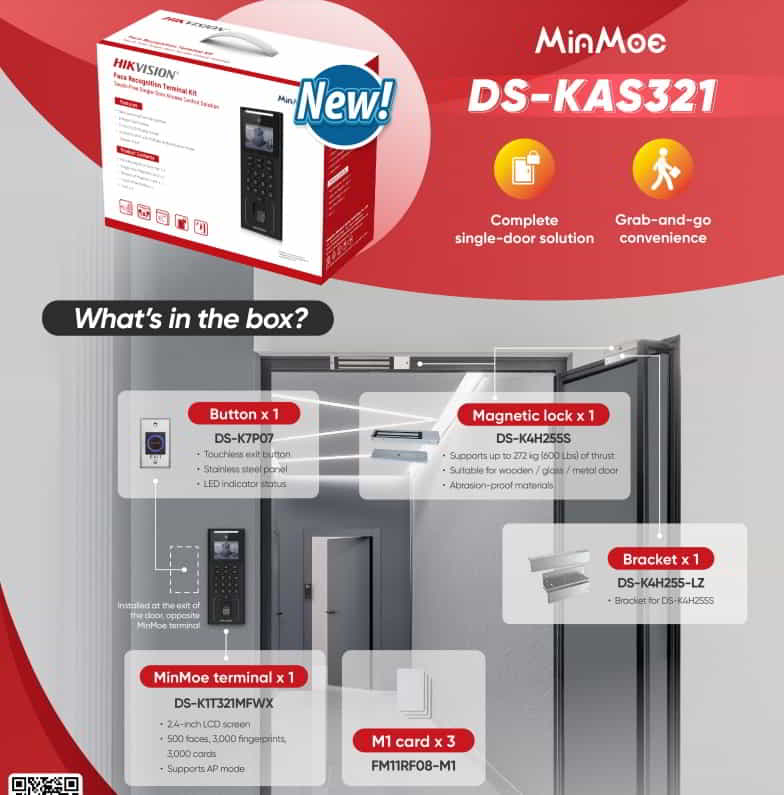 Kit de control de asistencia y acceso